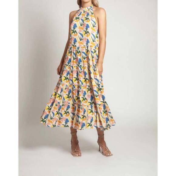 FRESHA LONDON azra dress in summer verano size Small - Picture 15 of 16